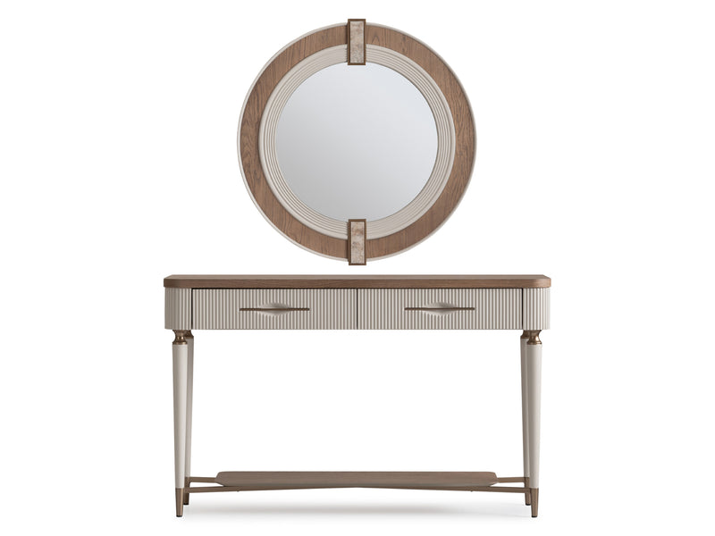 Harmony Gab Console Table With Mirror