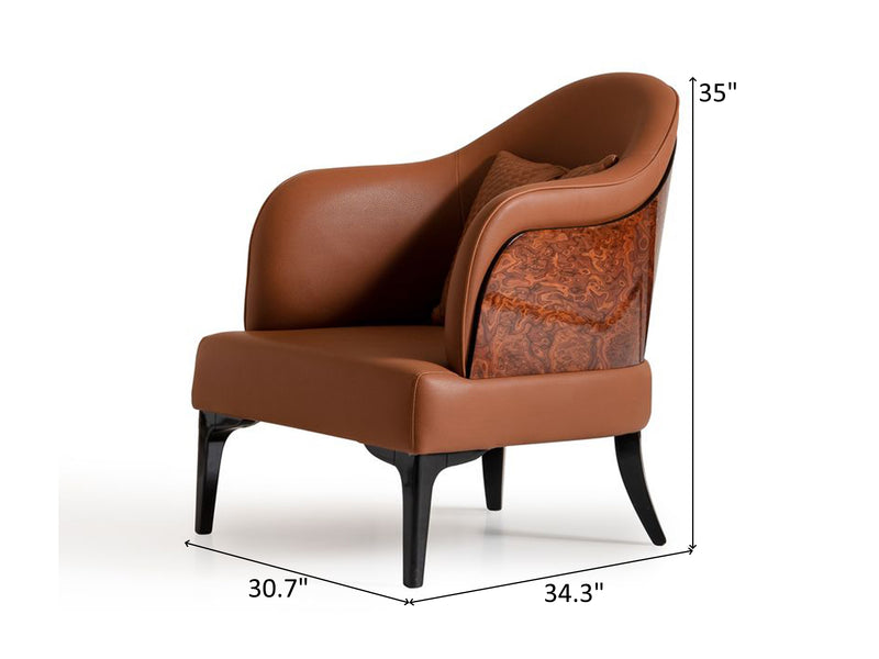 Nevada Gab 30.7" Wide Armchair