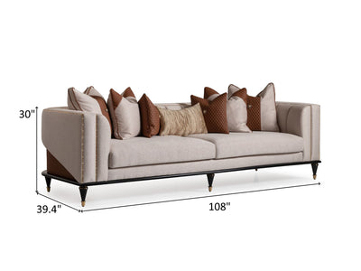 Nevada Gab 108" Wide Sofa