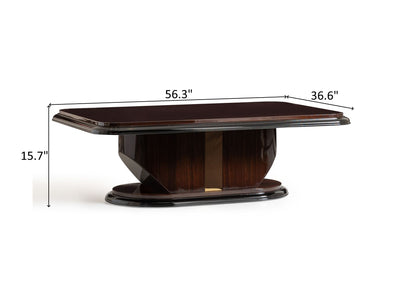 Nevada Gab 56.3" Wide Coffee Table