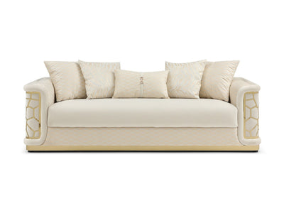 Glory 92" Wide Square Arm Sofa