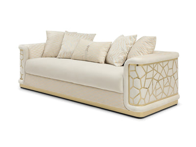 Glory 92" Wide Square Arm Sofa