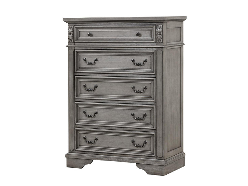 Grace Gala 38" Wide 5 Drawer Chest