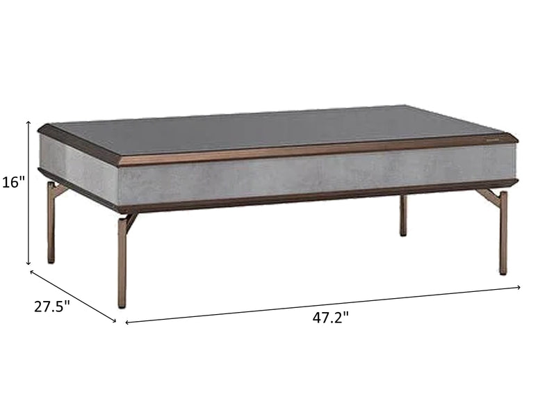 Havana 47.2" Wide Coffee Table