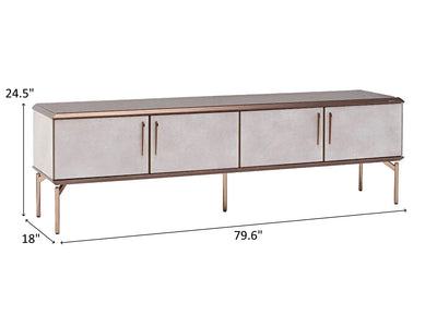 Havana 79.6" Wide 4 Door TV Stand