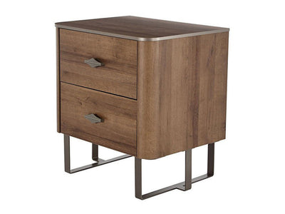 Mirante 26" Tall 2 Drawer Nightstand