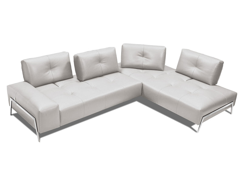 I763 126" / 89" Wide Leather Sectional