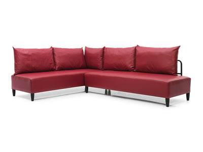 Inferno 98" / 70" Wide Leather Sectional