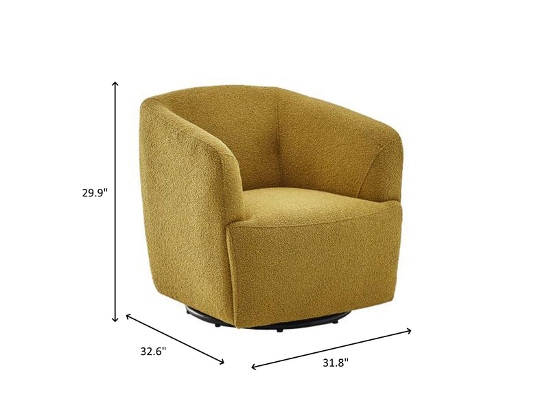 Picasso 31.8" Wide Swivel Armchair