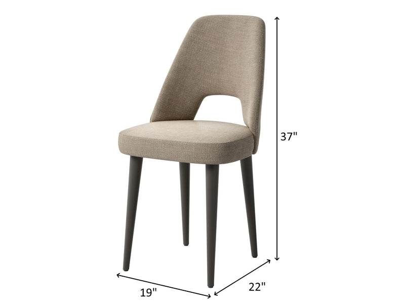 Hexagon 19" Wide Dining Chair