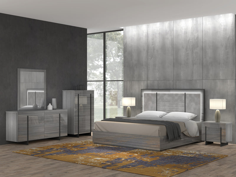 Blade 65" Wide 6 Drawer Dresser With Mirror