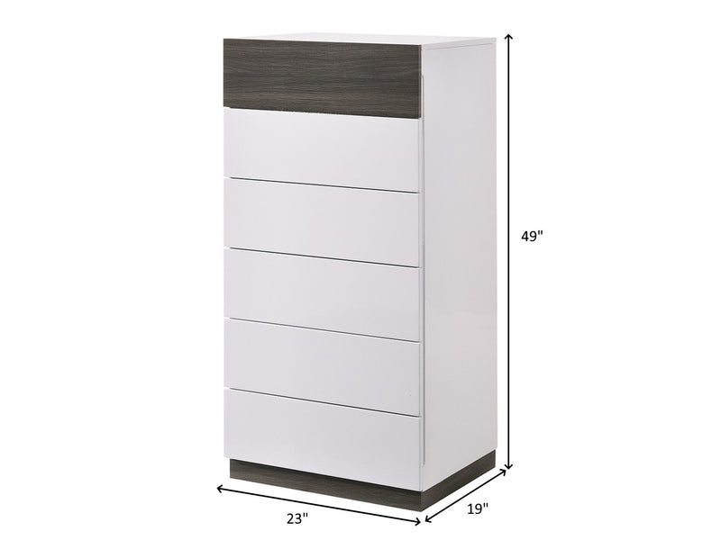 Sanremo Jn 23" Wide 6 Drawer Chest