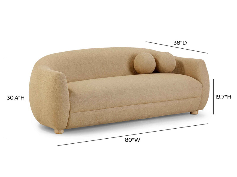 Judy 80" Wide Sofa