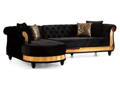 Julia 109" Wide Tufted Sectional