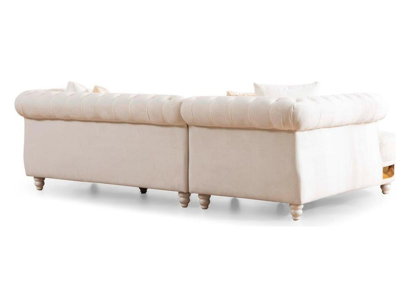 Julia 109" Wide Tufted Sectional