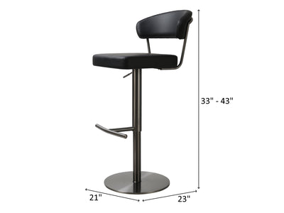 K C218A-930 Eco Leather Bar Stool