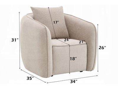 Keith 34" Wide Armchair