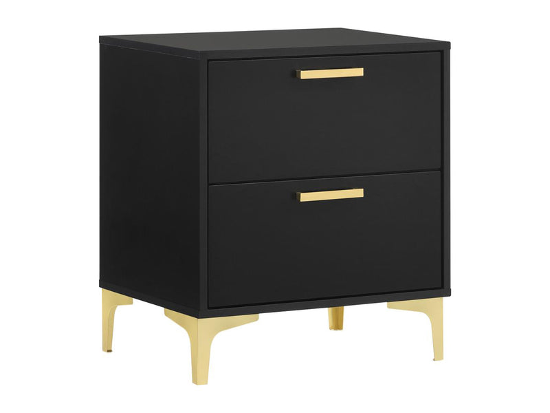 Kendall 25" Tall 2 Drawer Nighstand