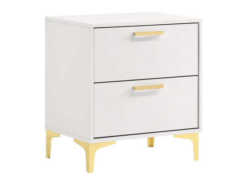 Kendall 25" Tall 2 Drawer Nighstand