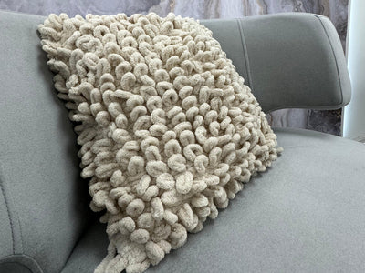 Puffy Handmade Decorative Throw Pillow