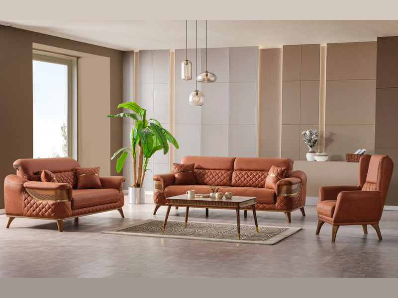 Kristal 66" Wide Extendable Loveseat