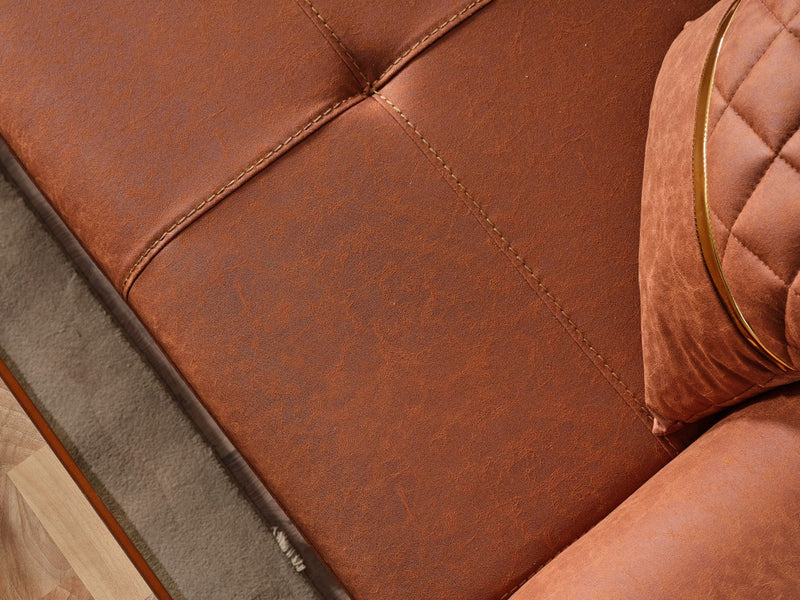 Kristal 66" Wide Extendable Loveseat