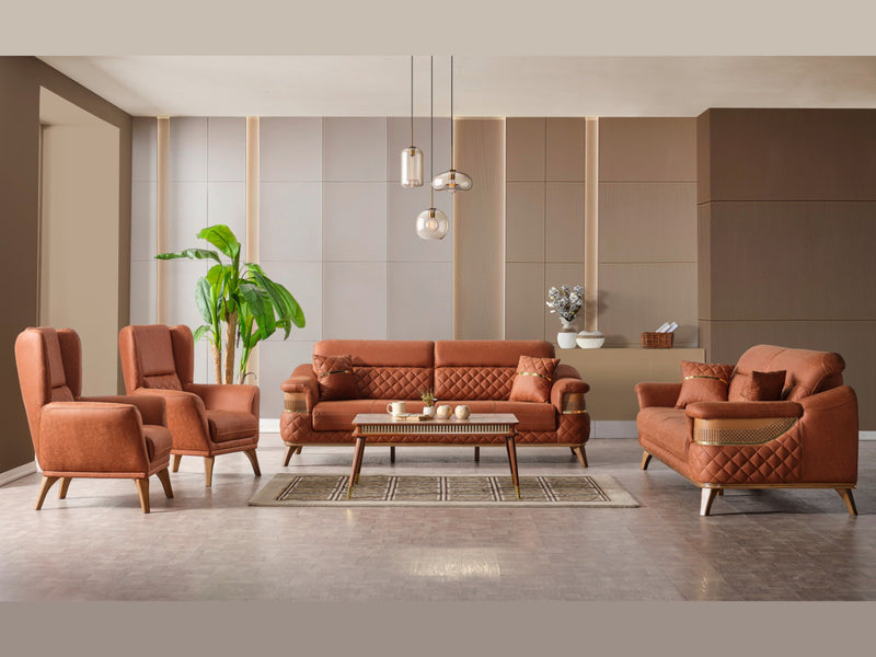 Kristal 66" Wide Extendable Loveseat