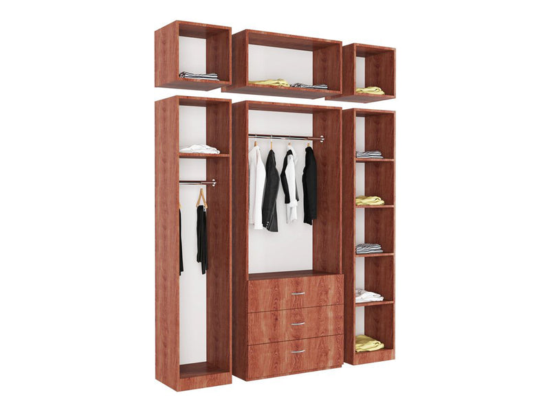 Central L-47 Customizable Wardrobe