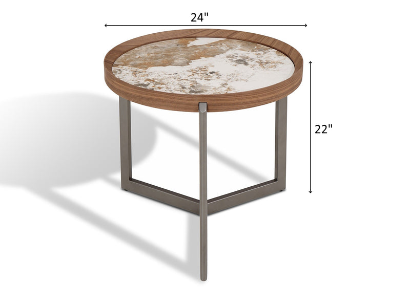 LP 437B 22" Tall Side Table