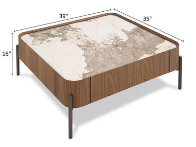 LP 437E 39" Wide Coffee Table