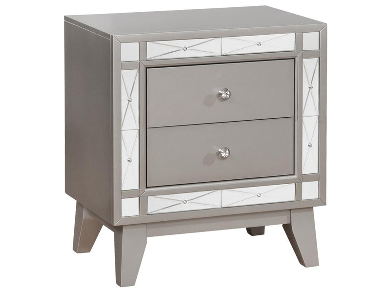 Leighton 23.7" Wide 2 Drawer Nightstand