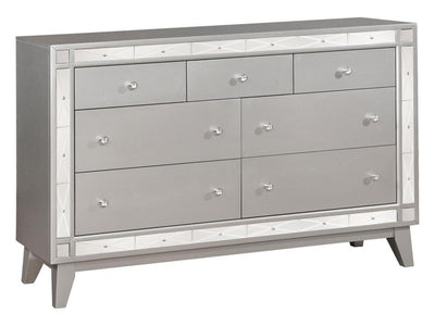 Leighton 58" Wide 7 Drawer Dresser With Mirror