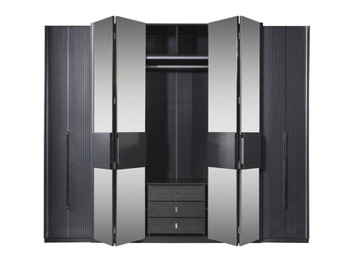 Leon 106.2" Wide Wardrobe