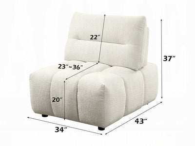 Loanna 147" / 141" Wide Modular Sectional