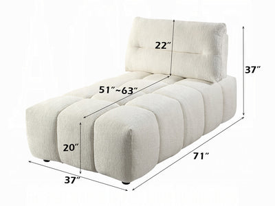 Loanna 147" / 141" Wide Modular Sectional