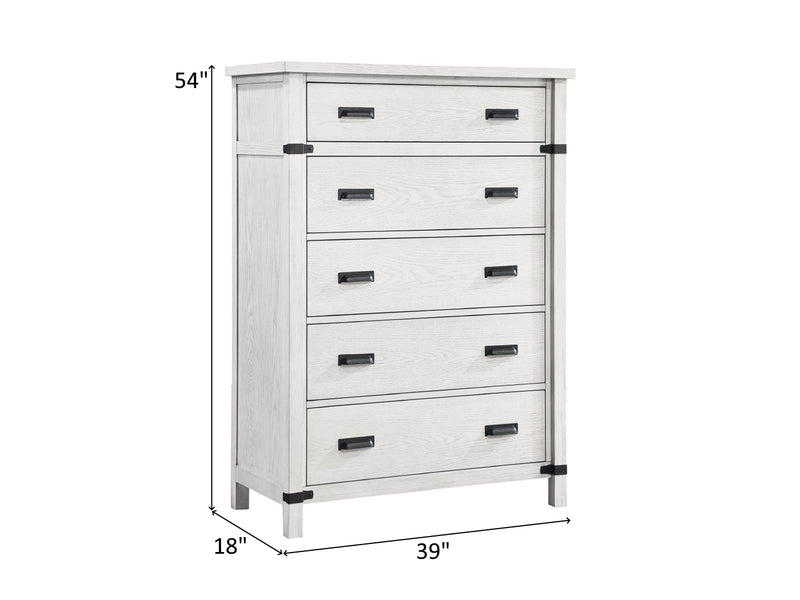 Loretta 39" Wide 5 Drawer Chest