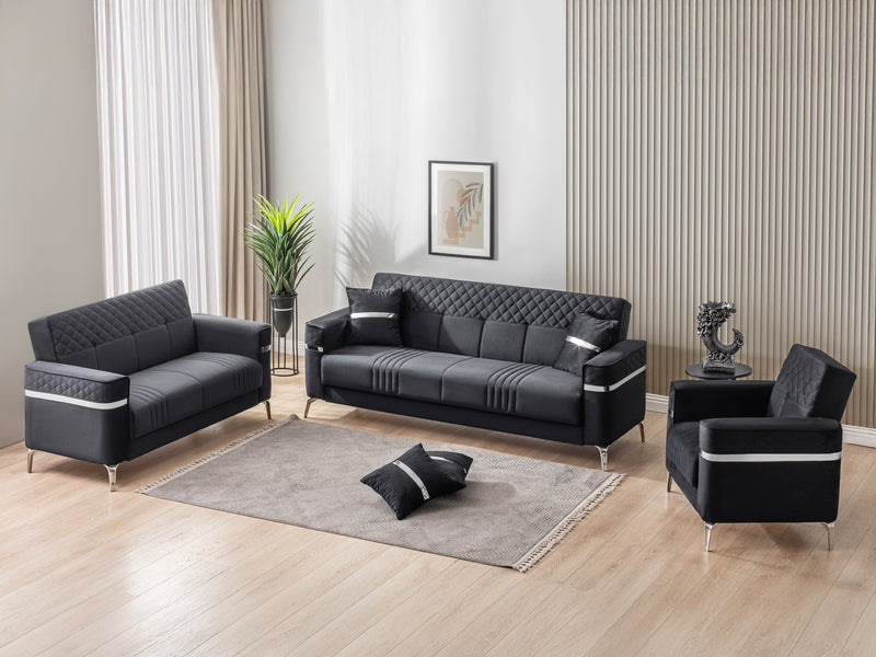 Lucas Ottoman Living Room Set