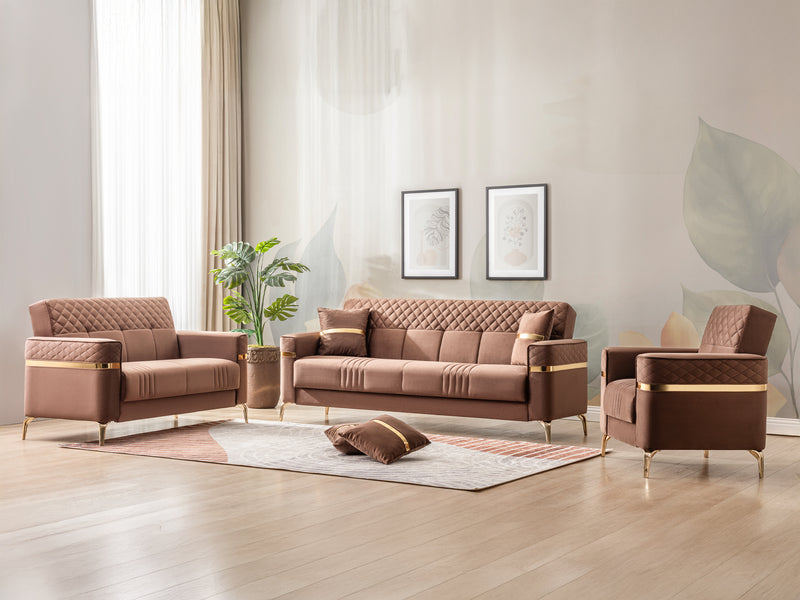 Lucas Ottoman Living Room Set