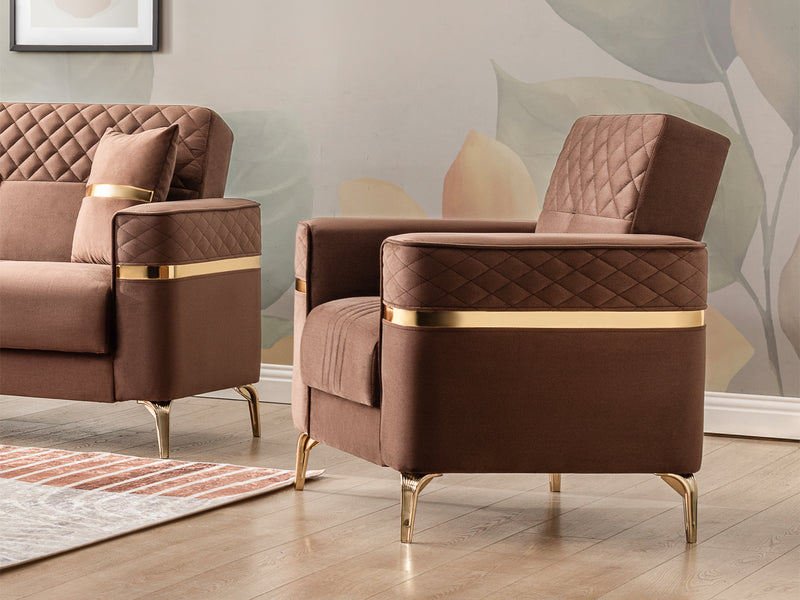 Lucas Ottoman Living Room Set