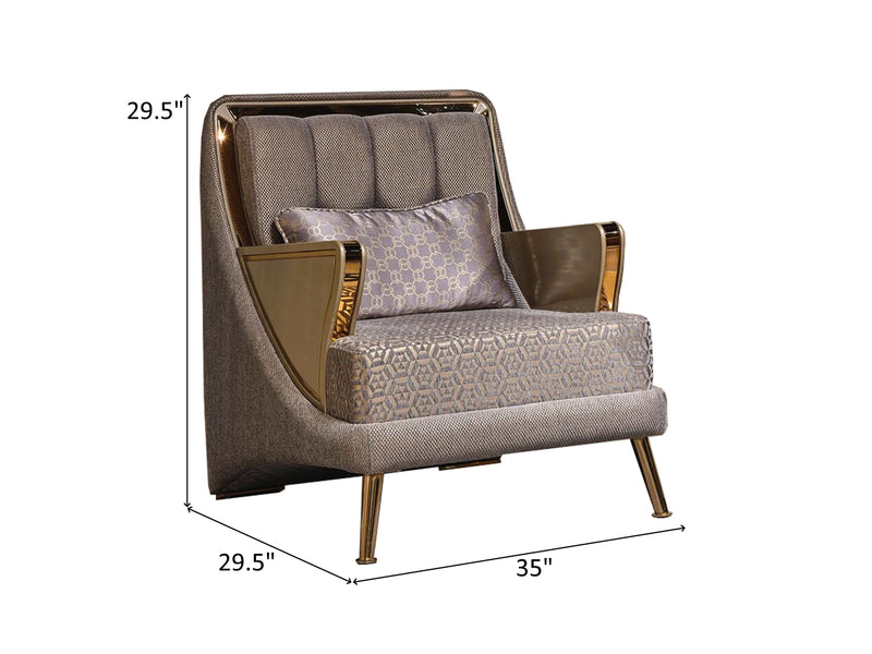 Lucas Kanss 35" Wide Armchair