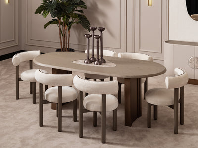 Lunatt 6 Person Dining Room Set