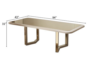 Madrid 94" Wide 8 Person Dining Table