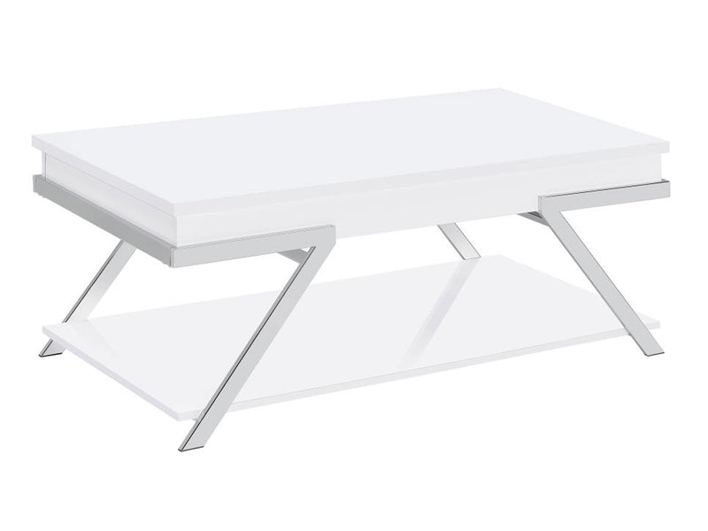 Marcia 47.5" Wide Rectangular Lift Top Coffee Table