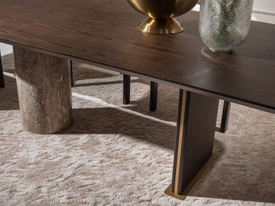 Marmo 87" Wide Dining Table