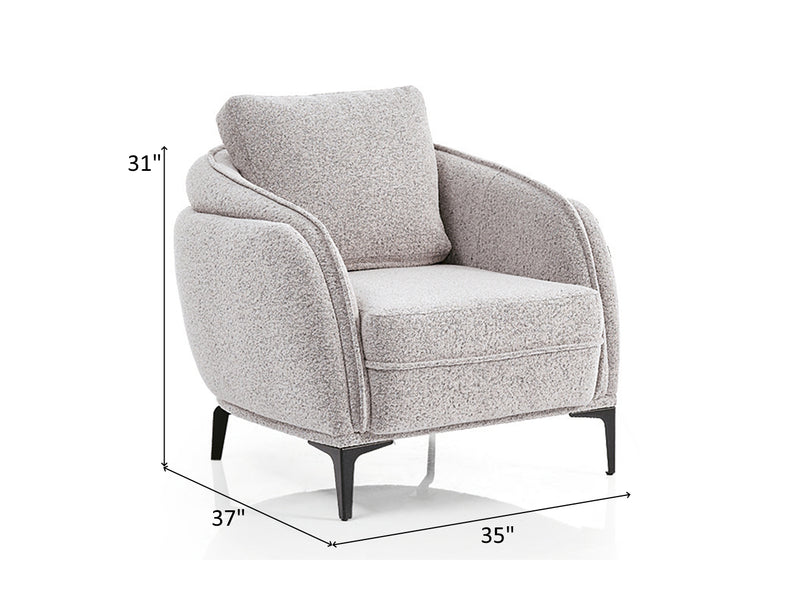 Marsilya 35" Wide Armchair