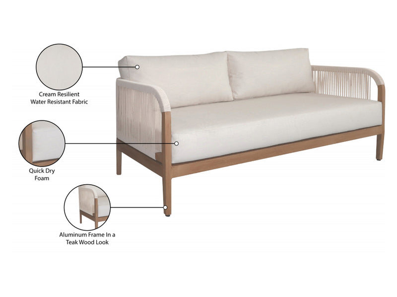 Maui 68" Wide Patio Loveseat