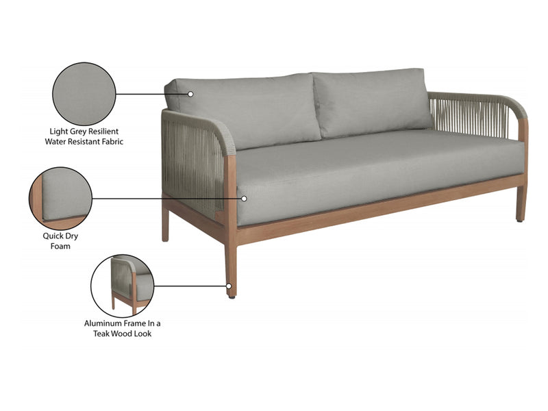 Maui 68" Wide Patio Loveseat