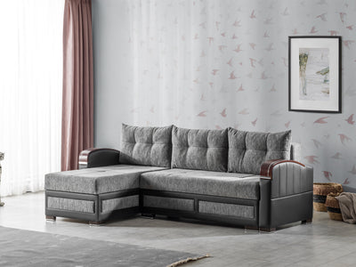 Maya 96" Wide Convertible Sectional