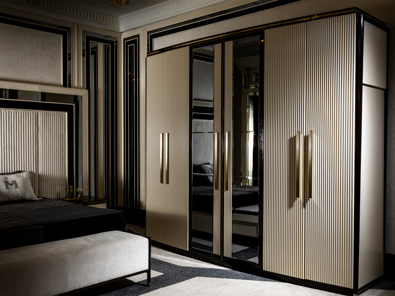 Siena Mazzi 6 Door Wardrobe