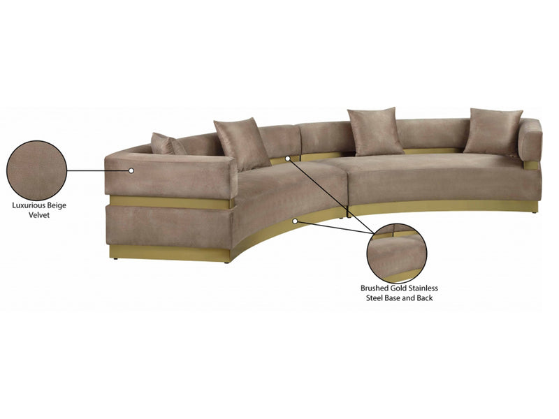 Belsa 148" Wide Sectional